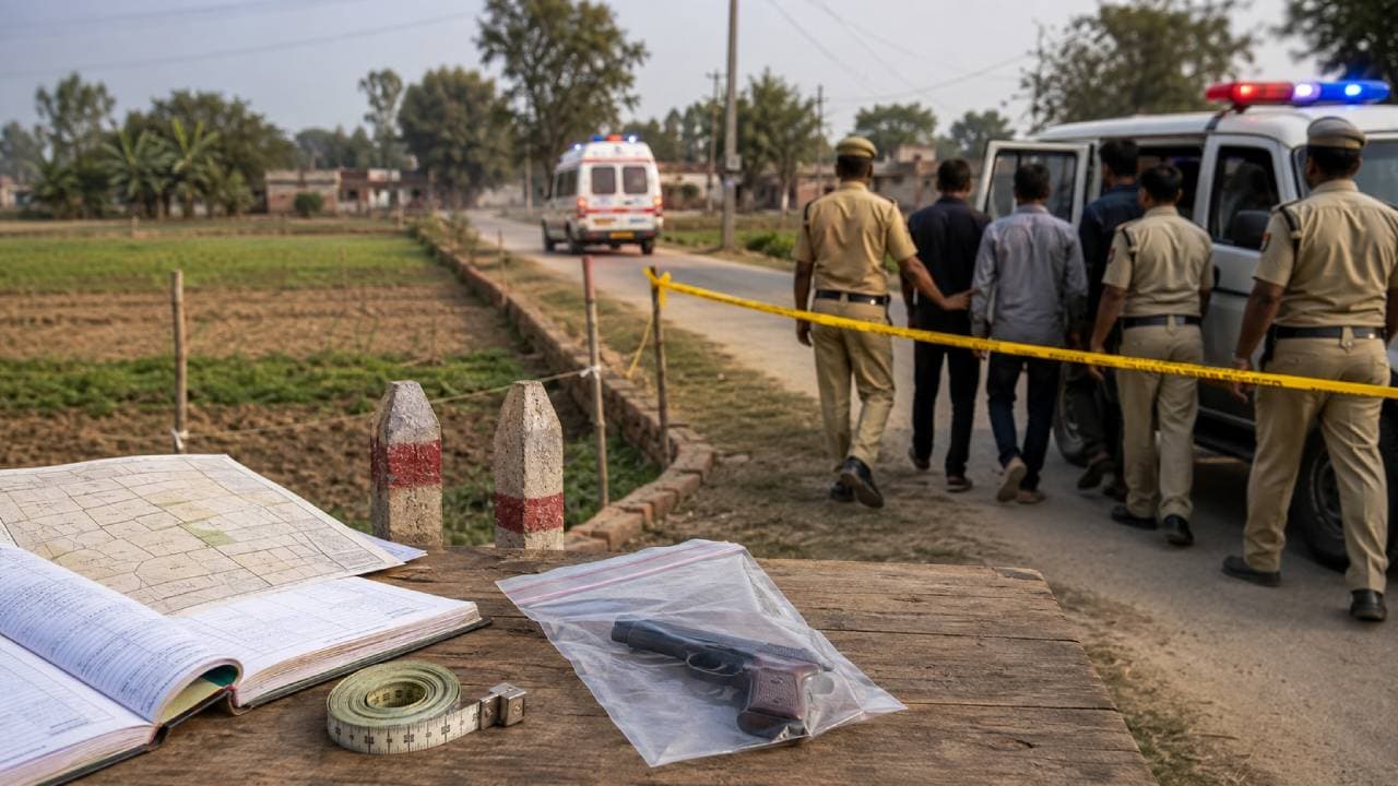 पूर्वी चंपारण में दिनदहाड़े चली गोलियां: जमीन विवाद में युवक को मारी गोली, तीन अपराधी गिरफ्तार