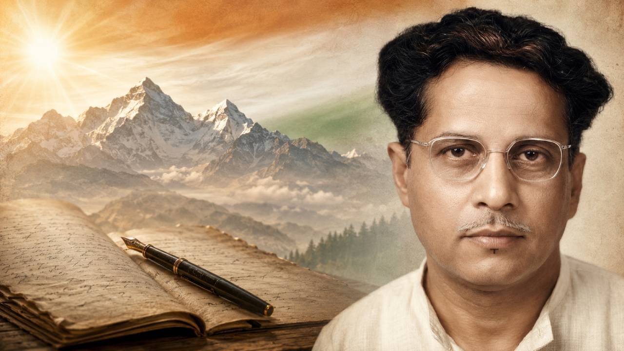 राष्ट्रकवि गोपाल सिंह 'नेपाली' : शब्दों में राष्ट्र, जीवन में स्वाभिमान
